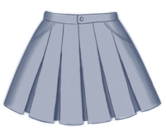 Серая Юбка - Grey Skirt  - Girls